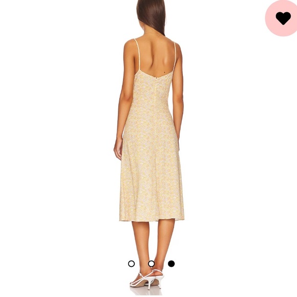 New Anna Nata Revolve Kat Dress in White Gold Arabis size XXS - Picture 3 of 5